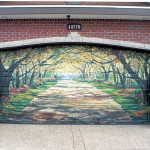 So Cool Creative 3D Garage Door Sticker Ideas