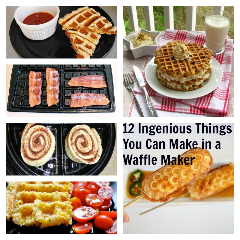 12 Ingenious Things You Can Make in a Waffle Maker