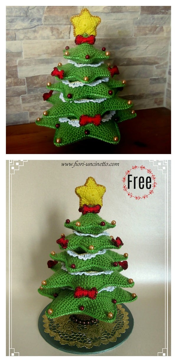 Amigurumi Christmas Tree Free Crochet Pattern 
