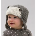 Baby Aviator Hat Free Crochet Pattern