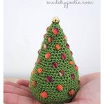 Christmas Tree Ornament Free Crochet Pattern