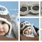 Crochet Aviator Hat