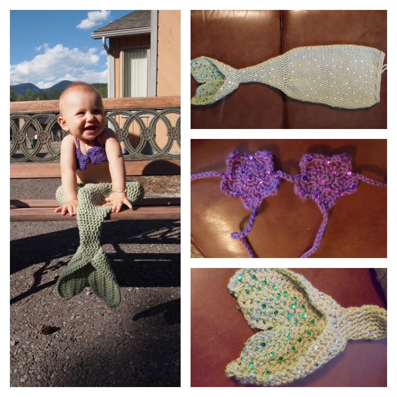 Crochet Mermaid Costume