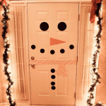 Snowman Door