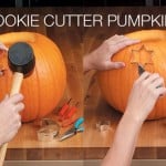 Things You Never Thought to Do With Christmas Cookie Cutters-Carving Pumpkins with Cookie Cutters