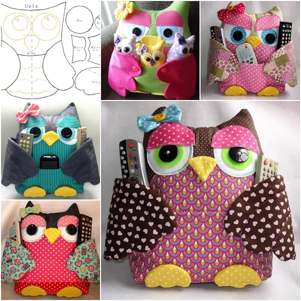 DIY Owl pillow