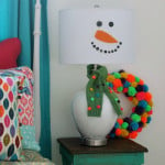 snowman-lamp