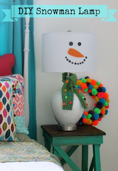 snowman-lamp