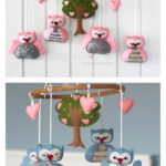 DIY Nursery Owl Mobile with Free Pattern