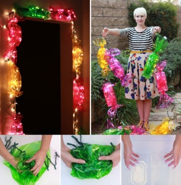 DIY candy lights
