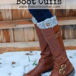 Finger Knitting Projects- DIY Finger Knitting – 30 Minute Boot Cuffs