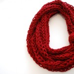 Finger Knitting Projects-DIY scarf 1