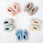 Finger Knitting Projects -baby booties