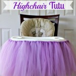 No Sew Highchair Tutu