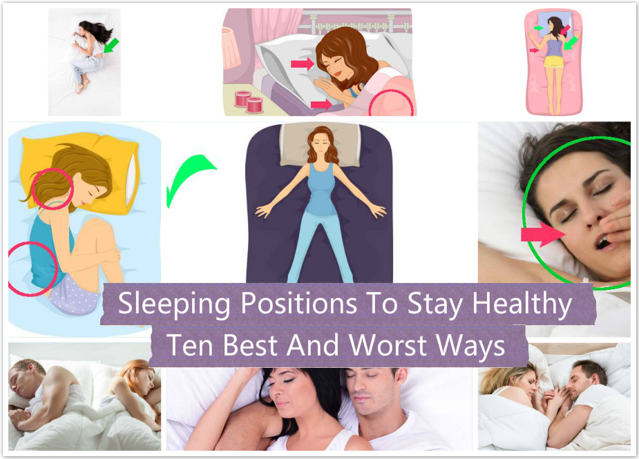 Sleeping Positions To Stay Healthy- Ten Best And Worst Ways To Sleep During The Night