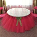 Tutu Table Skirt