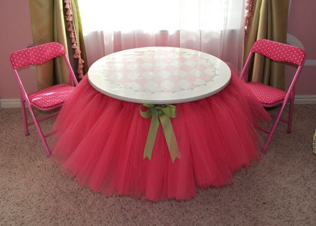Tutu Table Skirt