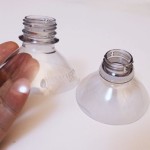 DIY Soda Bottle Candles Holders