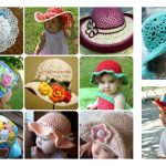 20+ Crochet Summer Hats Free Patterns for Kids