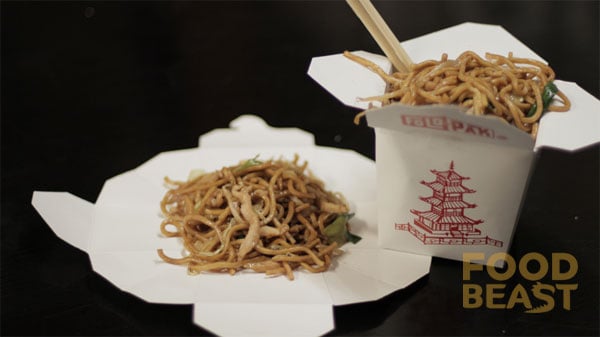 Chinese Food Takeout Boxes Unfold Into Plates