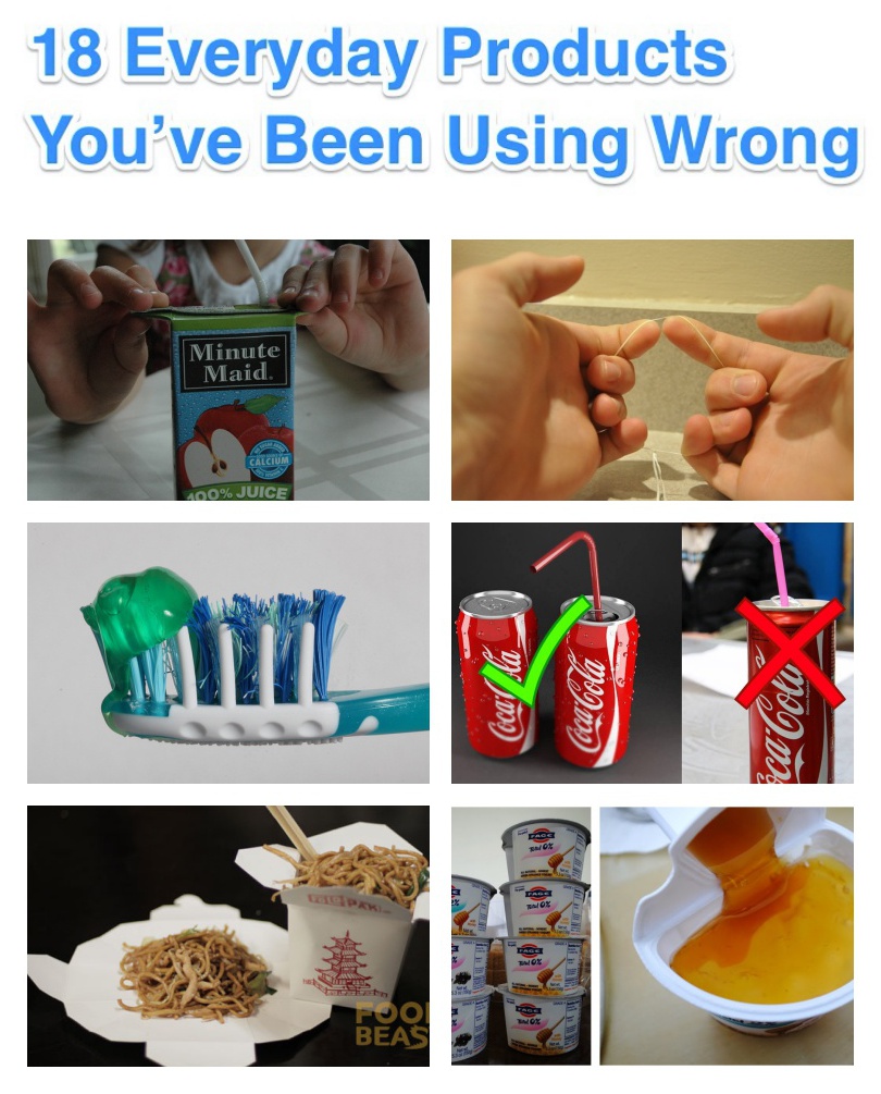 Common Products You’ve Been Using Wrong