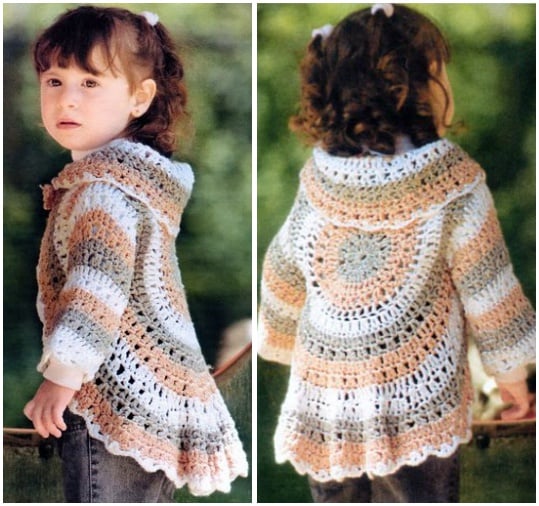 Crochet Pretty Circle Jacket with Pattern