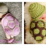 Crochet Turtle Newborn photo Prop