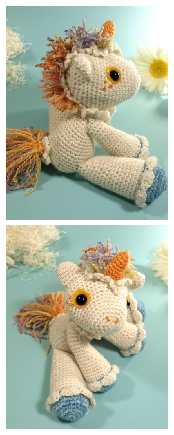 Crochet Unicorn Free Pattern 
