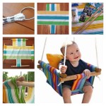 DIY Baby canvas swings