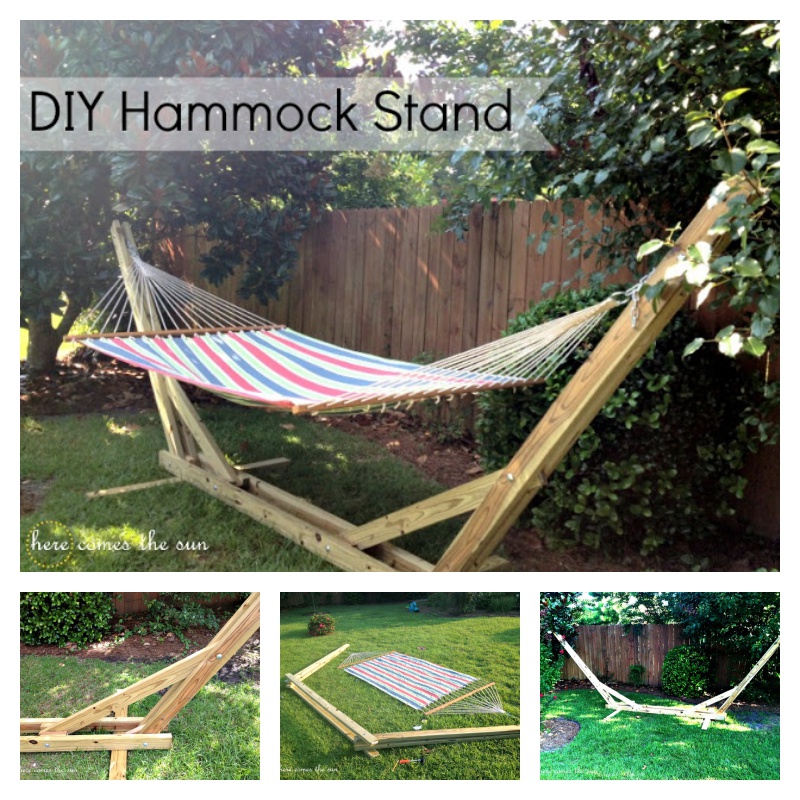 DIY Backyard Hammock Stand