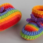 Daisy Stitch Booties