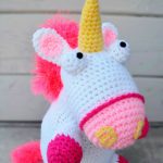 Fluffy Unicorn Amigurumi Free Crochet Pattern