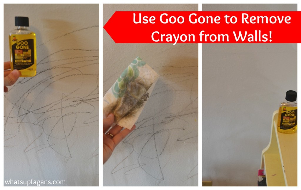 HOW TO REMOVE CRAYON MARKS FROM WALLS 2