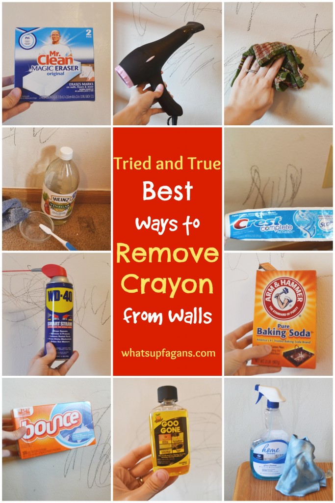How to Remove Crayon Marks from Walls