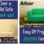 How to Easily Make Over a Sofa With Paint