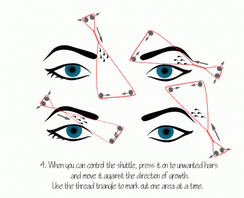 How to Shape Your Eyebrows Like a Boss with Thread in 5 Minutes or Less