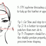 How to Shape Your Eyebrows Like a Boss with Thread in 5 Minutes or Less