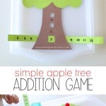 Simple Apple Tree Addition Game