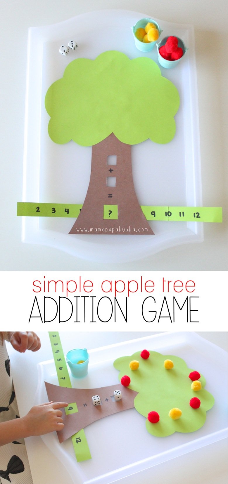 Simple Apple Tree Addition Game