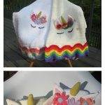 Unicorn Baby Blanket Free Crochet Pattern