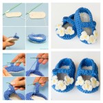 Vintage Mary Jane Baby Booties