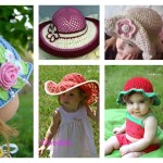 20 Free Summer Hats to Crochet for Kids f