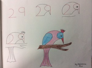 20+ Fun Kids Drawings With Number As a Base - Page 3 of 3