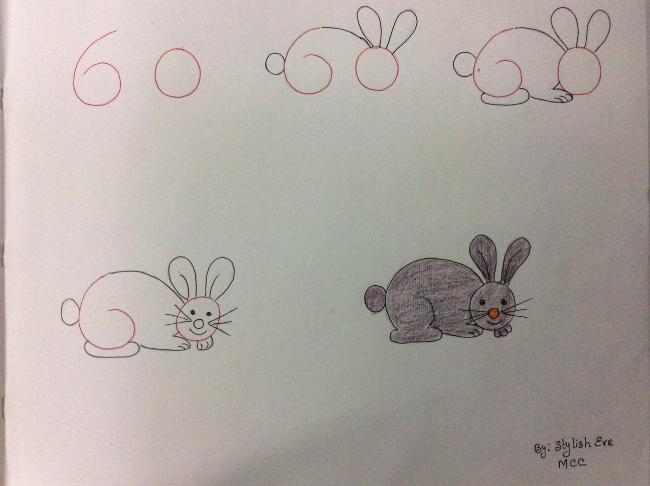 60 Fun Kids Drawings With Number As a Base
