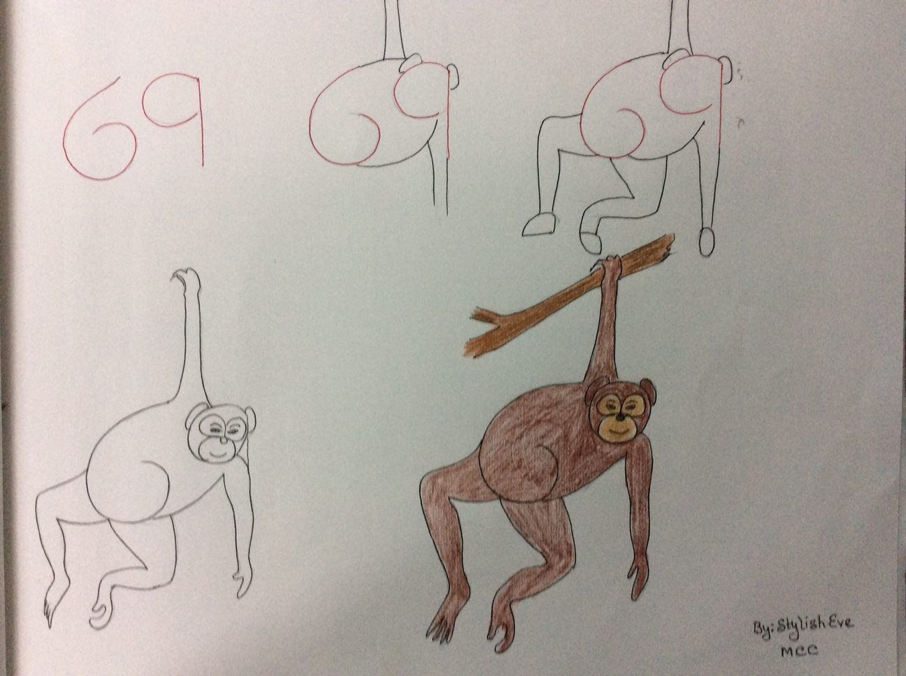 69 Fun Kids Drawings With Number As a Base