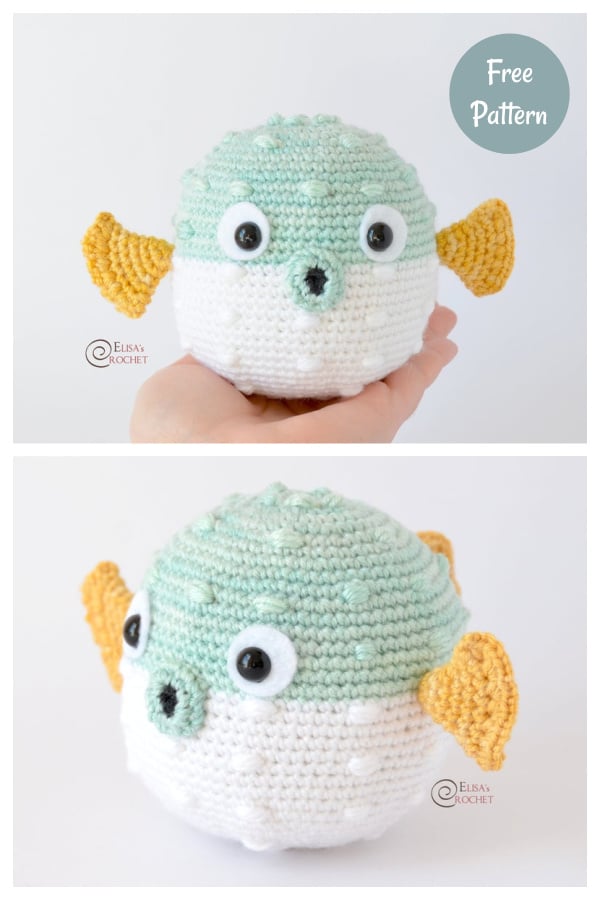 Blowfish Amigurumi Free Crochet Pattern