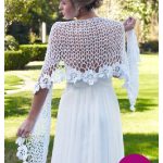 Bridal Shawl Free Crochet Pattern