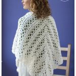 Bridal Shawl Free Crochet Pattern