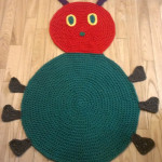 Caterpillar Bug Rug