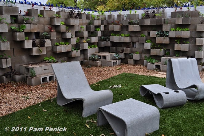 Cinderblock Wall Vegetable Garden Cool Creativities